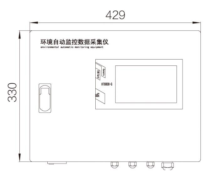 數(shù)據采集器設備外形尺寸1